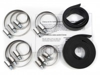 Material kit for 12m fiberglas Mast clamps