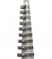Mástil telescópico de Aluminio 18m (60ft)